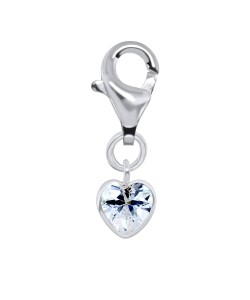 Silver Charms Bezel Gems CH-87-5x5